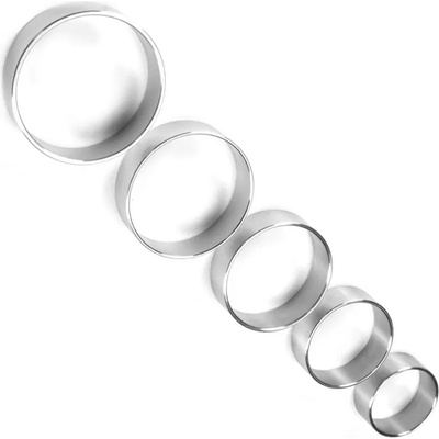 Rimba Фин метален пръстен за пенис голям размер