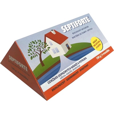 SEPTIFORTE 100 g - Baktérie do ČOV, septiku a žumpy