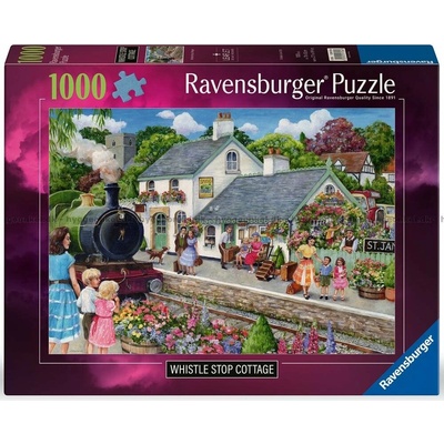RAVENSBURGER Domček pri trate 1000 dielov