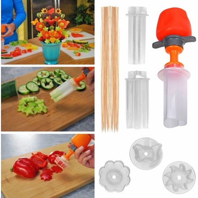Pop Chef 8460 Vykrajovátka na ovoce a zeleninu, 6ks – Zboží Dáma