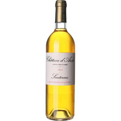 Château D'Arche Sauternes Grand Cru sladké bílé 1993 14% 0,75 l (holá láhev)