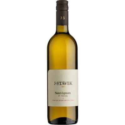 J. Stávek Sauvignon pozdní sběr Suché bílé 2024 13,5% 0,75 l (holá láhev)