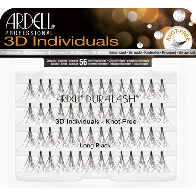 Ardell 3D Individuals Duralash Knot-Free Long Black 56 ks