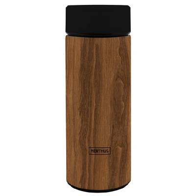 Термос Nerthus - С инфузер, кафяв, 300 ml (VB FIH 799)