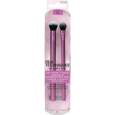 Real Techniques Sada kozmetických štetcov na očné tiene Eye Shade + Blend