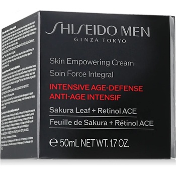 Shiseido MEN Skin Empowering Cream Дневен крем за лице за мъже 50 ml опция Нова опаковка