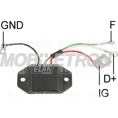 Regulátor alternátoru Mitsubishi A3T66976 / R8T10471