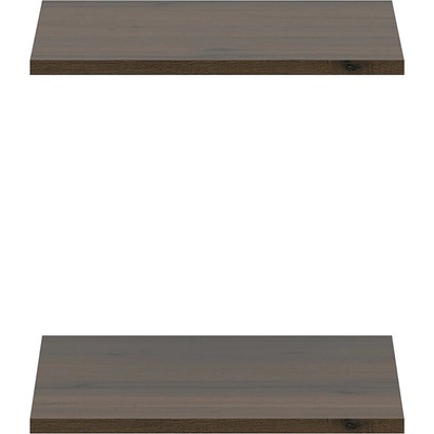 BRW Рафтове за гардероб 2 броя nepo plus szf3d2s дъб нобле