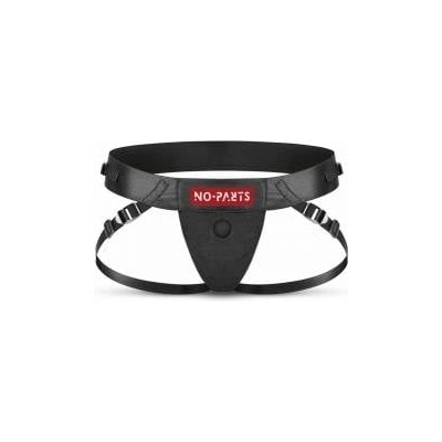 No-Parts Jordan Adjustable Intimate Harness, Flexible Size, Black