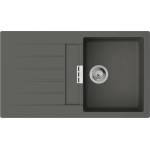 Hansgrohe S52 - Гранитна мивка S520-F345, каменно сиво 43356290 (43356290) Мивка за вграждане