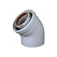 Groppalli koleno 80/125 45° A2005019