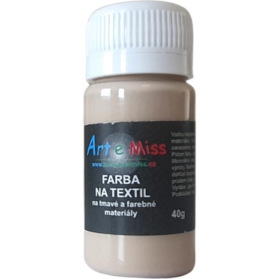Artemiss Farba na tmavý textil 250 g 21 béžová