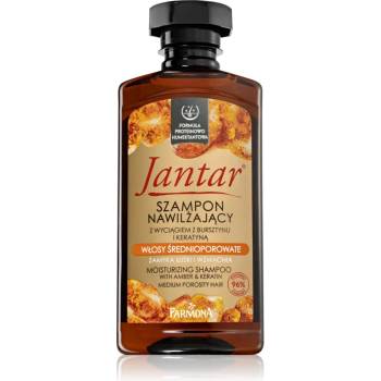 Farmona Natural Cosmetics Laboratory Jantar Medium Porosity Hair хидратиращ шампоан с кератин 330ml