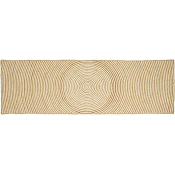 vidaXL Килими за помещение Бяло 60 x 300 cm юта (42010712)