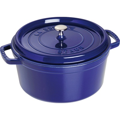 Staub Съд за готвене La Cocotte чугунен 6, 7 л син (40510-285-0)