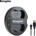 KingMa Двойно USB Зарядно за BP-511 Батерии Canon EOS 5D 50D 40D Зарядно за батерии