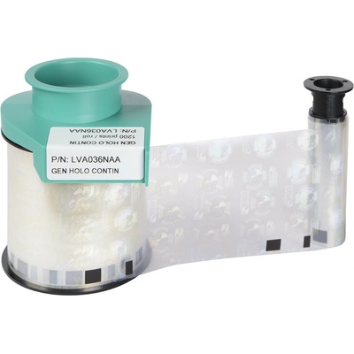 Evolis LVA036NAA ochranná fólia, (holographic varnish)