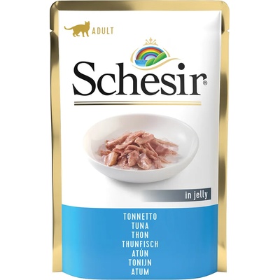 Schesir 24х85г Schesir консервирана храна в желе за котки - риба тон