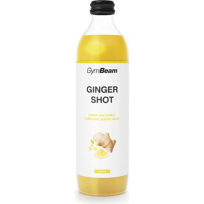 GymBeam Zázvorový shot 0,5 l
