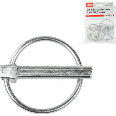 DEMA Zaisťovacie čapy 8,0 x 36,5 mm, 5 ks