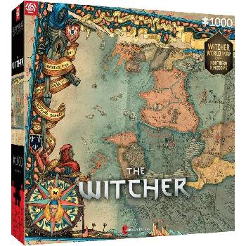 Good Loot Пъзел Good Loot от 1000 части - The Witcher 3: The Northern Kingdoms