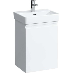 Laufen Pro S - Шкаф за умивалник с врата, 42x32x58 см, панти отдясно, бял гланц H4833020964751 (H4833020964751)