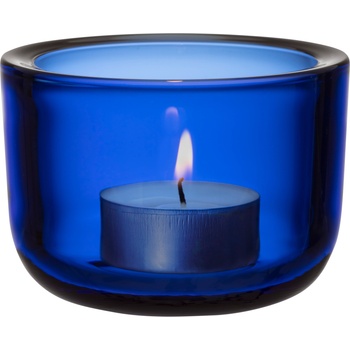 Iittala Свещник за чаена свещ Valkea ултрамарин (1066663)