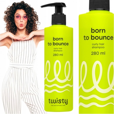 Twisty Born To Bounce šampon pro kudrnaté vlasy 280 ml