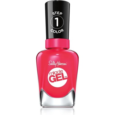 Sally Hansen Miracle Gel гел лак за нокти без използване на UV/LED лампа цвят 220 Pink Tank 14, 7ml