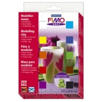 Image 1 of Комплект глина Fimo Soft, 10цв. 802301