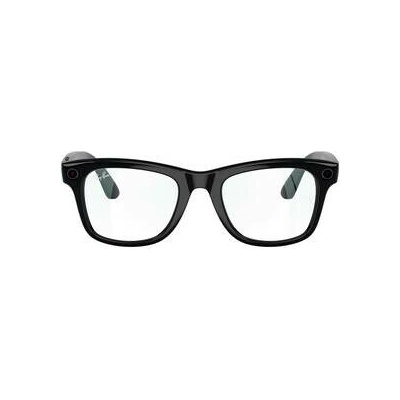 Meta Ray-Ban Wayfarer - Shiny, Clear (Large) (RW4008 601/SB53) černé