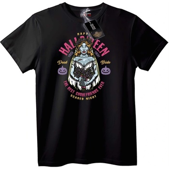 NOONEBRAND Тениска Хелоуин Мъртва Булка - 5XL, Black