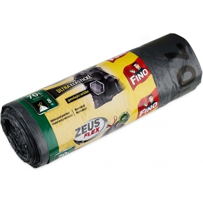 Fino Vrecia zaťahovacie Zeus FLEX 70l 35 µm 8 ks strieborné