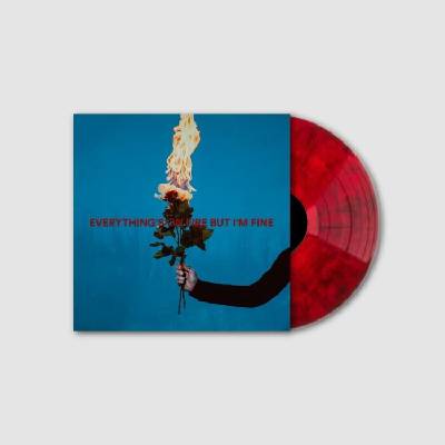 As December Falls - Everyting's On Fire But I'm Fine (Limited Edition) (Red Marbled Coloured) (LP) (0198704298011)