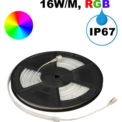 UltraLux Професионална led лента smd4040, 16w/m, rgb, 48v dc, 84led/m, ip67, 10м (ps408467rgb)