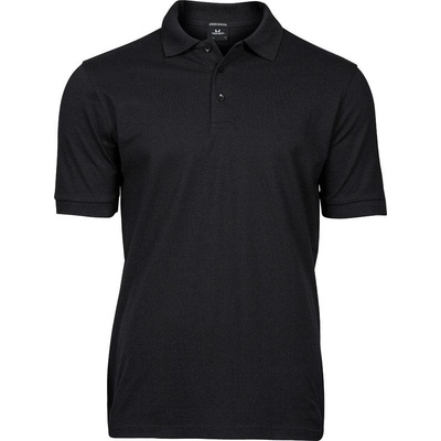 Tee Jays 1405 pánske luxusné elastické polo tričko čierne