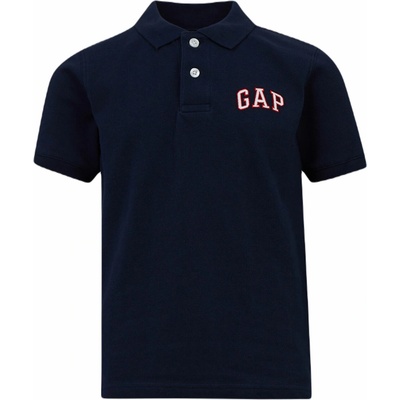 GAP Logo Polo tmavo modrá červená