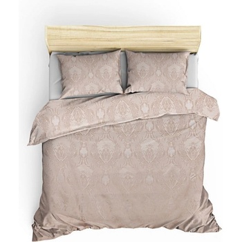 Mijolnir Бежов комплект шалте и калъфки за възглавници от дамаск 240x260 cm Beste - Mijolnir (188WTN1402)