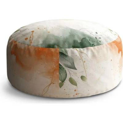 Sablio Taburet Circle Lesní mlha: 38x48 cm