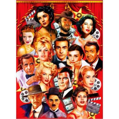 AnaTolian Hollywoodske hviezdy 1000 dielov