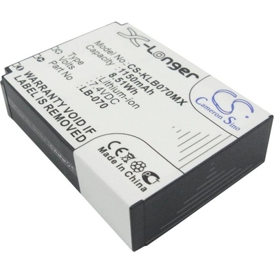 Cameron Sino Батерия за Kodak PIXPRO S1/AZ651/AZ652/AZ901, 1150mAh, Li-Ion (CS-KLB070MX)