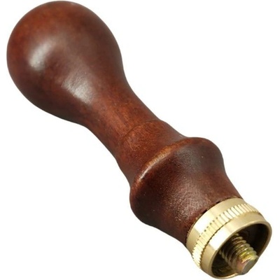 Herbin dřevěná rukojeť k pečetění tmavě hnědá – Zboží Dáma