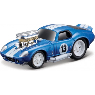 Maisto Muscle Machines 1965 Shelby Cobra Daytona Coupe modrý 1:64