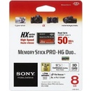 Pamäťové karty Sony Memory Stick PRO-HG Duo 8GB MSHX8B