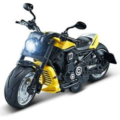 Alltoys Motorka 1 : 12 so svetlom žlutá