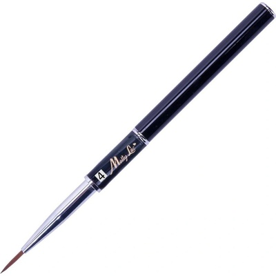 MollyLac Zdobiaci štetec skladací čierny 13 mm č.4