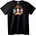 NOONEBRAND Тениска Трима Царе Hello Kitty - M, Black