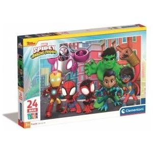Clementoni Marvel Spidey and His Amazing Friends maxi puzzle 24pcs