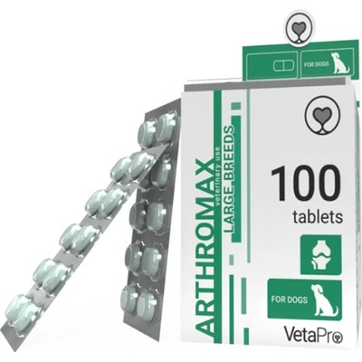 VetaPro Arthromax Large Breeds kĺbová výživa pre psy 100 tbl