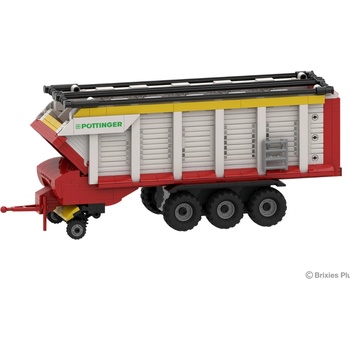 BRIXIES Plus 222.802 Pöttinger Jumbo - víceúčelový samosběrací vůz, 585 k